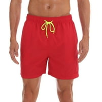 Muški šorc plivajuće kratke ploče retro isprano brzo suho lagano kratke hlače za plažu Kataložnice Ležerne prilike labave boje na plažu