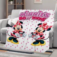 Mickey Mouse Deke i bacači Hladni kreveti Sofa za ljetni krevet Omot za bacanje prozračnih za zimu