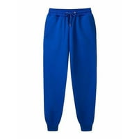 Odjeća ženske casual modne čvrste boje casual pantalone Duks plavi s