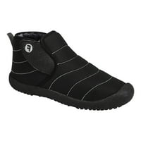 Čizme za sneg za vođenje cipela za muške dječake kratki čizmi vanjske zimske tople cipele gležnjače za snijeg crna hxroolrp