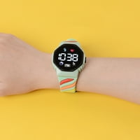 Kunyu Digital Watch Vodootporan prozračni ekran ultra-lagano ugodno za nošenje silikonskog ekrana za preciznost na dodir