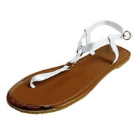DMQupv Komforne sandale za žene za hodanje cipele Udobne rimske sandale Visoke pete Sandale za žene