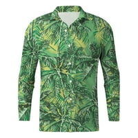 Outfmvch Fall odijelo za muškarce Ležerne prilike za zimske tiskane majice Top bluziske košulje Ženske džempere Ženske vrhove dugih rukava