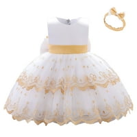 Kamo Toddler Princess Cvjetna haljina za djevojčice za djevojke za rođendanske vjenčanice haljine sa pokrivačem