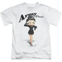 Betty Boop - Army Boop - Majica maloljetničke kratke rukave - 5 6