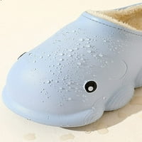 Unise Slatke kitove papuče Neklizajuće novost zimske slajdove plišane obloge Kućni papuče unutarnje vanjske