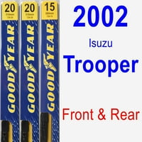 Isuzu Trooper Wiper Set set set - Premium