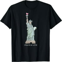 Mir i ljubav New York City Statue of Liberty Suvenir majica