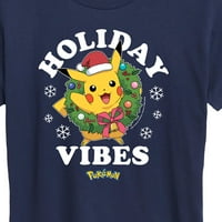 Pokémon - dizajne za odmor - Grafička majica za žensku majicu kratkih rukava
