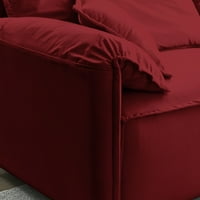 Luksuzni loveseat kauč na razvlačenje od 2, sjedišta presvlaka za kauč na kauču sa okrenutim leđima
