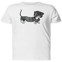 Jazavčar za pse za pse su majica Muškarci -Mage by Shutterstock, muški veliki