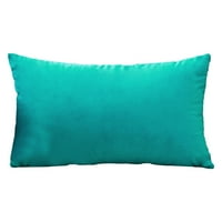 Xinqinghao Početna Tekstil Super Mekani pravokutni jastučni list Solid Boja lumbalna jastučna jastučna