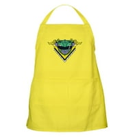 Cafepress - Power Rangers Green Ranger Zzzz - Kuhinja pregača sa džepovima, Roštilj pregača, pečenje pregača