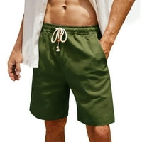 Ljetno čišćenje muške hlače natrag u trendovskim muškarcima Ljeto na otvorenom Fashion Baseos Loose prozračne kratke kratke hlače