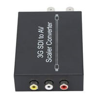 Do CVBS Converter, AC 100-240V kompaktni lagani dugi udaljenost za prijenos 3G SDI za AV pretvarač 1080p