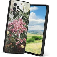 Botanički-cvijeće-bojanje-hard-s-fino-umjetni telefon telefon, deginirani za Samsung Galaxy A 5g futrola