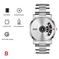 Muški satovi minimalistički ultra tanki modni ručni ručni sat za muškarce Poslovni muškarci Luksuzni kvarcni sat minimalistički ultra tanki modni haljini ručni ručni sat