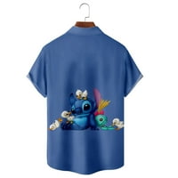 Božićni Disney Lilo & Bowtch majice Havajski kratki rukav Summer Majica na plaži Ležerne majice za djecu