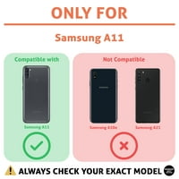 Talksel Case TPU futrola za telefon za Samsung Galaxy A11, HotDog Bubble Team Print, lagan, fleksibilan,