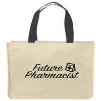 Platnene torbe Buduća farmaceutska medicina Proučaj na recept Zahtev za višekratnu upotrebu Smiješne poklon torbe