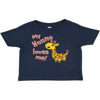 Inktastic My Neno voli mene - slatka Giraffe poklon baby boy ili majica za bebe