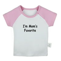 Momska omiljena majica za bebe, majice za bebe, novorođenčad, dojenčad, dječji grafički odjeća