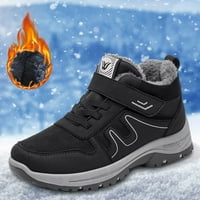 Dame Casual Comfort Boots Cipele Modne zimske cipele za snijeg za žene ravne dno, kratka plišana topla