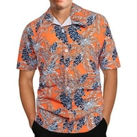 FrostLuinai ušteda klirence polo majice za muškarce muške havajske košulje kratkih rukava od ispisanog