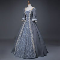 Srednjovjekovne haljine za žene plus veličine, ženska kugla haljina kraljica vitorijska haljina renesanse
