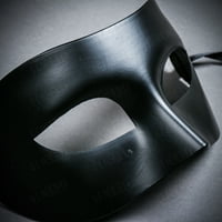 Muška maska ​​za oči - Crna muzika Noć vještica kostim