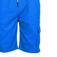 Joga hlače sa džepovima za muškarce Radne hlače plus veličine Teretne kratke hlače Multi-džepovi opuštene ljetne plažne kratke hlače sportske hlače casual pantalone Atletski hlače