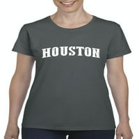 MMF - Ženska majica kratki rukav, do žena Veličina 3XL - Houston