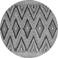 Ahgly Company Zatvoreni kvadrat Southwestern siva tepih za suvojene države, 8 'kvadrat