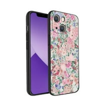 Floral-telefonska futrola, deginirana za iPhone futrole Muške žene, fleksibilan silikonski udarni futrov za iPhone 14