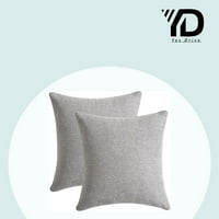 Mali poklopci jastuka Set dekorativnog jastuka za bacanje akcenta pokriva kvadratni kauč za jastuk za