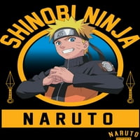 Shinobi Ninja Naruto Muška plava majica TEE majica - mala