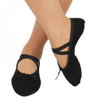 Dječje odrasle platnene baletske cipele cipele papuče pointe plesne gimnastičke veličine