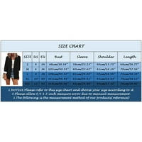 Advoicd Blazer jakna za dame s dugim rukavima, jakna s dugim rukavima, dame, jakna za poslovno odijelo