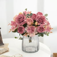 Gwong Artificatial Peony Hydrangea lažni cvijet vjenčani bouquet kućni uredski dekor