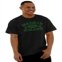 Napravljen u Irskoj Irci Pride St Pattys Muška grafička majica Tees Brisco Brends M