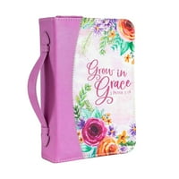Biblijski poklopac - ružičasta cvjetna, raste u milosti