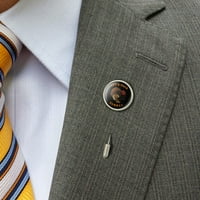 Hajde da razgovaramo o Turskoj Dan zahvalnosti Smešno humor štap štapić Stickpin Hat Brooch