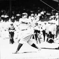 Babe Ruth Igranje bejzbol fotografije Ispis