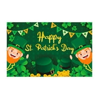 Dnevne zastave ul Patricku Dvostruki prindan banner shamrocks Hat Gold Coins Luck Green Yard Sign Trefoil Poster Photo Irish Odrezi za odmor