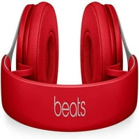 Pobijedio EP ožičene slušalice na ušima - bateriju besplatno za neograničeno slušanje, ugrađeno u mikrofon i kontrole - crveno