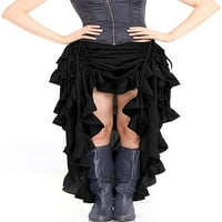 Thepiratpresa za parni teret viktorijanska cosplay ženska visoka maxi suknja c