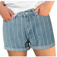 Ženske hlače Kratke hlače za ženu Ženski modni kaiš Print Hots Hotss Casual patentne patentne kratke hlače