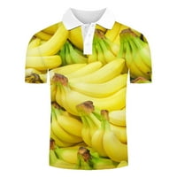 Bluze za majice Zermoge za muškarce na čišćenju prodaje muškarci kratkih rukava ispis pauloverske majice