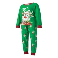 Pudcoco božićne pidžame za obiteljski božićni PJS podudarni setovi za parove za odrasle djeca smiješna