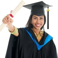 Diplomiranje tasselja, tassel čari za maturu za diplomu, diplomirajući tassel zlatni tassel šarm, tassel